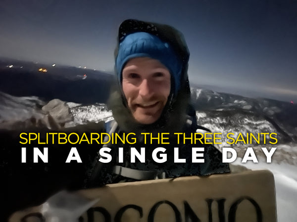 Splitboarding the Three Saints in a Day (Gorgonio, Jacinto, Baldy)