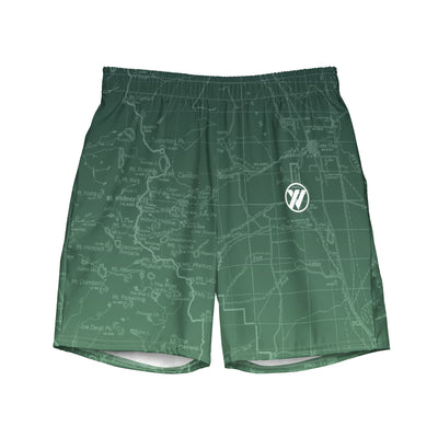 Sierra Nevada Map Men's Recycled Shorts