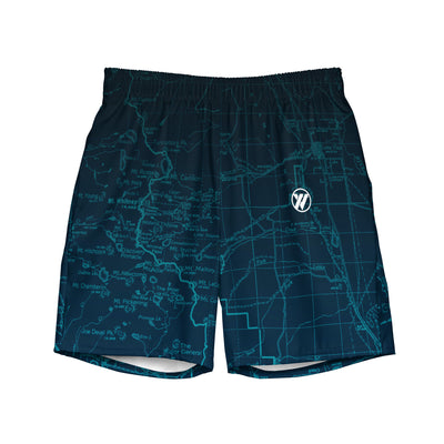 Sierra Nevada Map Men's Recycled Shorts