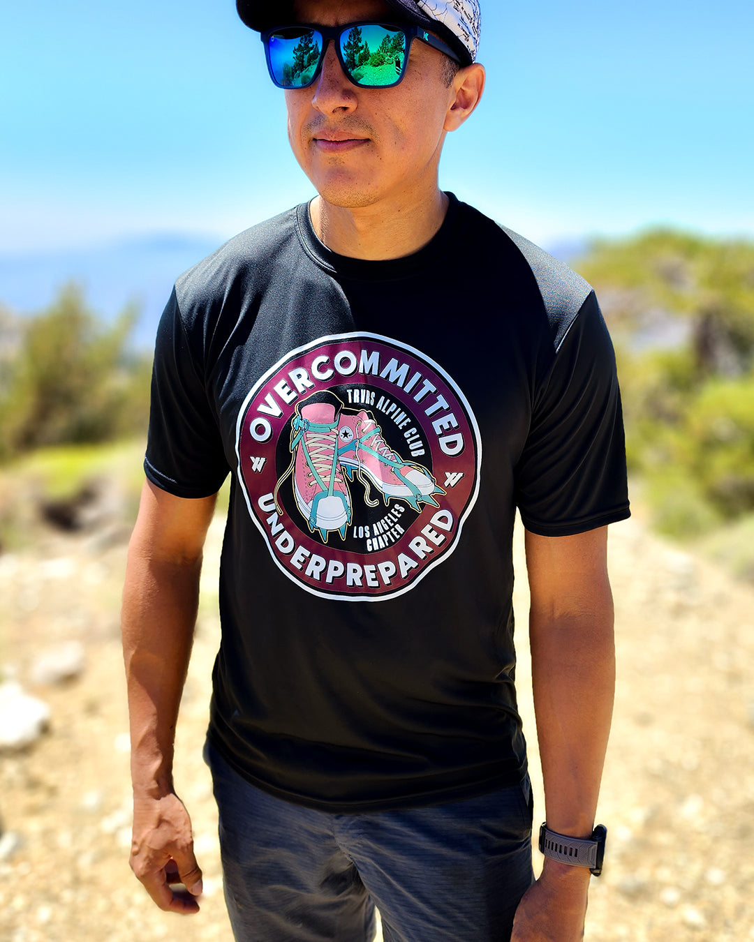 overcommitted, underprepared trvrs alpine club tee
