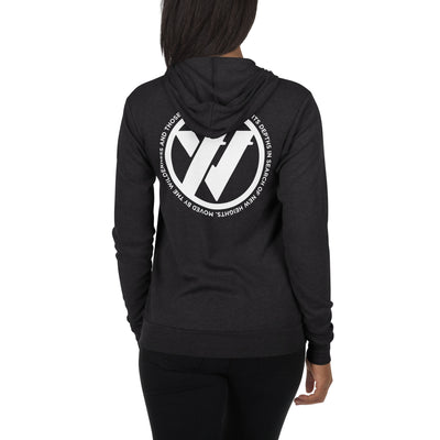TRVRS Insigna-slogan Hooded Zip-up