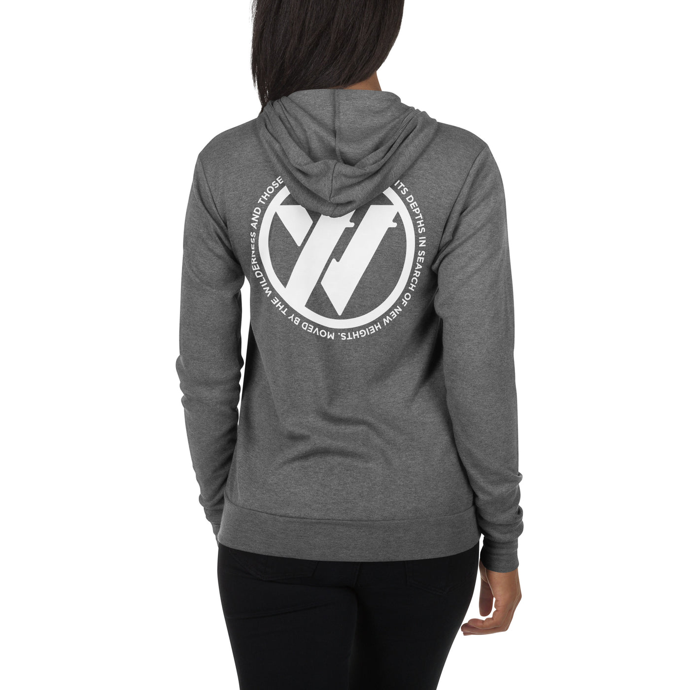TRVRS Insigna-slogan Hooded Zip-up