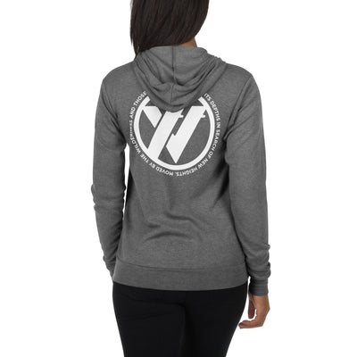 TRVRS Insigna-slogan Hooded Zip-up