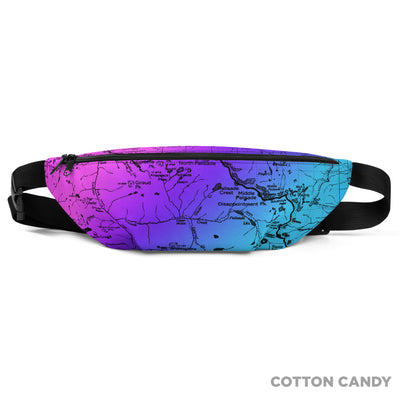 Sierra Nevada Map Hip Pack- Cosmic Romance