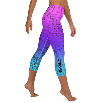 Sierra Nevada Map Women's Capri Leggings