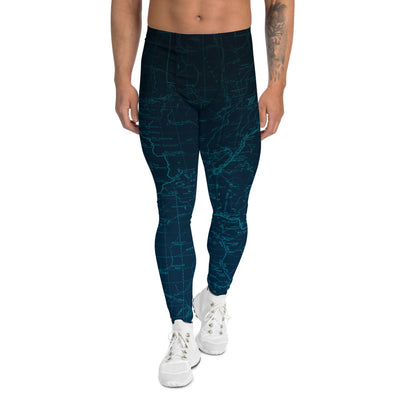 Sierra Nevada Map Men's Performance Tights