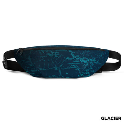 Sierra Nevada Map Hip Pack- Glacier