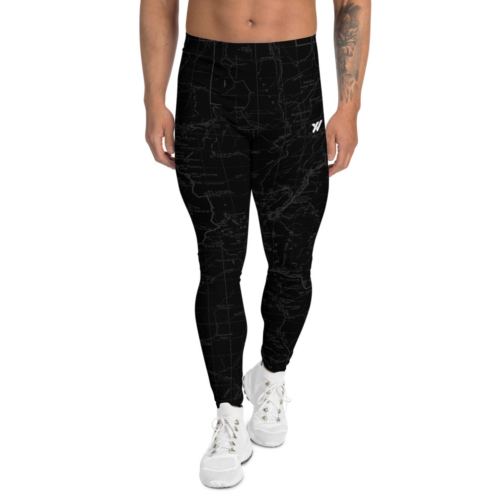 Sierra Nevada Map Men's Performance Tights