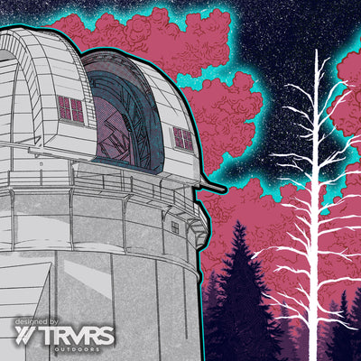 "New Astronomy" Canvas - Mount Wilson Observatory