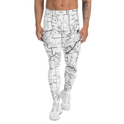 Sierra Nevada Map Men's Performance Tights