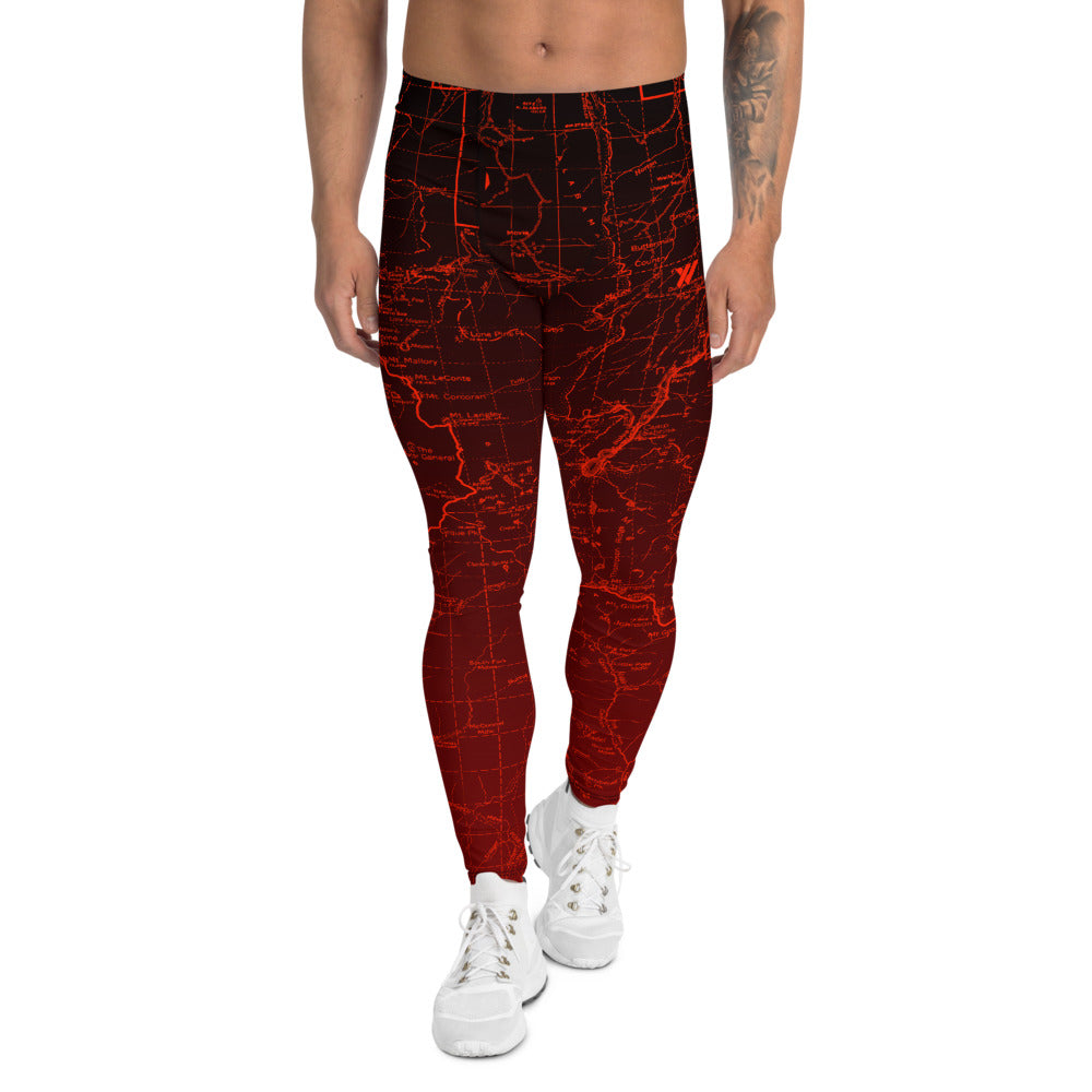 Sierra Nevada Map Men's Performance Tights