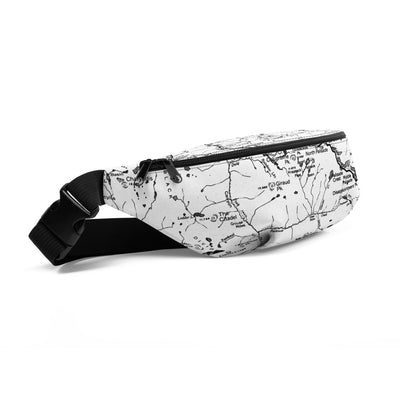 Sierra Nevada Map Hip Pack- Side