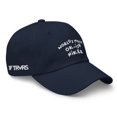 Navy- Worlds Most OK-ish Hiker Dad Cap