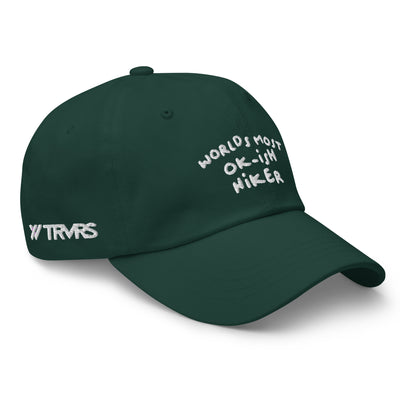 Green- Worlds Most OK-ish Hiker Dad Cap