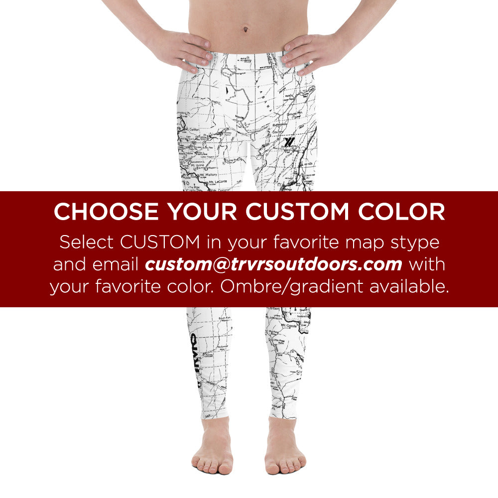 Sierra Nevada Map Men's Performance Tights