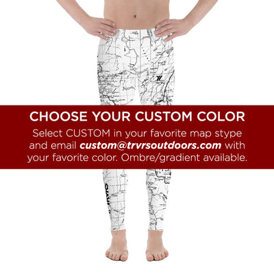 Sierra Nevada Map Men's Performance Tights