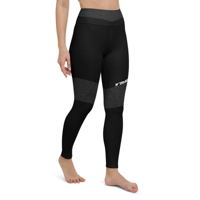 Topo Map Women's Yoga Leggings