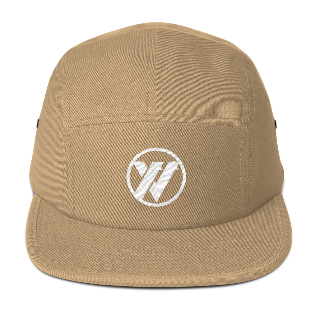 TRVRS Insignia 5 panel Cap - KHAKI | TRVRS APPAREL