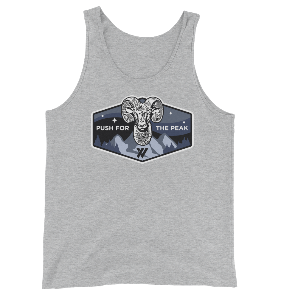 Big Horn Sheep PFTP Tank Top - ATHLETIC HEATHER | TRVRS APPAREL