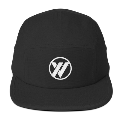 TRVRS Insignia 5 panel Cap - BLACK | TRVRS APPAREL