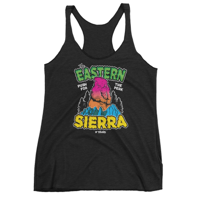 Eastern Sierra Marmot Women's Triblend Racerback Tank - VINTAGE BLACK | TRVRS APPAREL