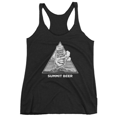Summit Beer Women's Triblend Tank Top - BLACK | TRVRS APPAREL