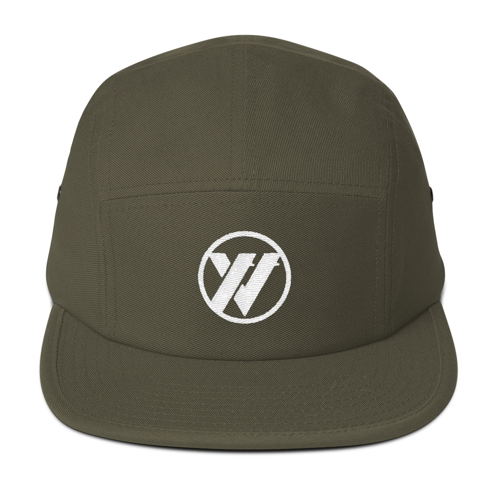 TRVRS Insignia 5 panel Cap - OLIVE | TRVRS APPAREL