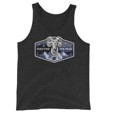 Big Horn Sheep PFTP Tank Top - CHARCOAL-BLACK HEATHER | TRVRS APPAREL