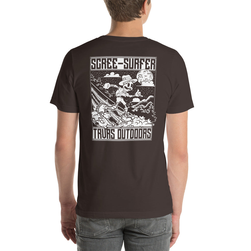 Brown -  Scree Surfer T-Shirt | TRVRS Outdoors