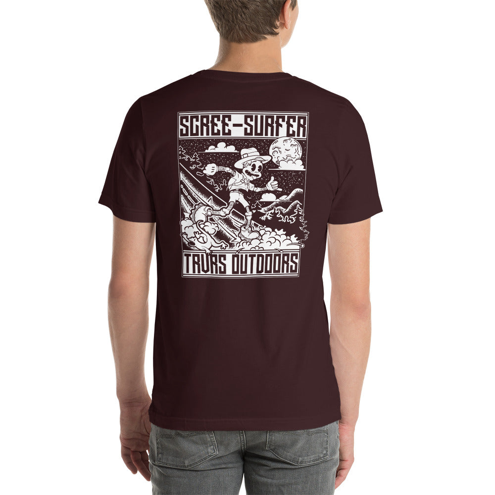 Oxblood Black -  Scree Surfer T-Shirt | TRVRS Outdoors