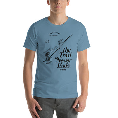 The Trail Never Ends Short Sleeve Tee